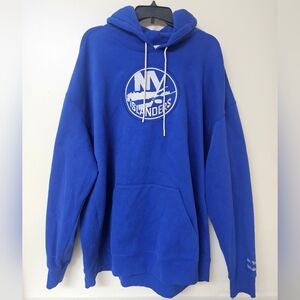 Authentic NWT Islanders Blue Hoodie Size 2XL